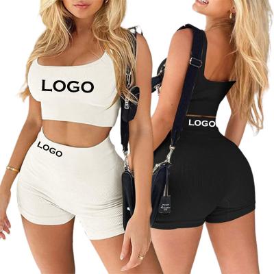 China 2022 Custom Logo Women Sportswear Breathable Fitness Yoga Set for sale