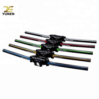 China Lightweight Aluminum Alloy Mountain Bike MTB Handlebars Bike Part Bicycle Folding Handlebar for sale