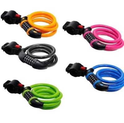 China Easy Universal Password U-Lock Chain Bike Cable Bicycle Lock With 2 Keys Bike Lock for sale