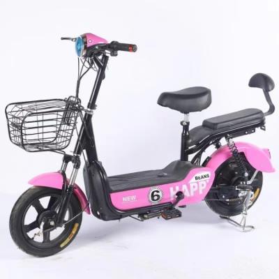 China Steel electric bike factory wholesale supplier e bike adult electric bike scooter with pedals for sale