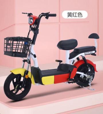 China Fat tire 48v steel electric bike 350w big power electric bicycle e bike with pedals for sale