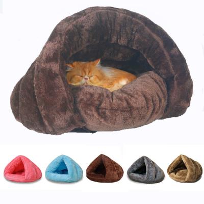 China Cama suave de la perrera de la jerarquía/camas acogedoras calientes del animal doméstico del invierno de la casa de la cueva para los perros de los gatos en venta