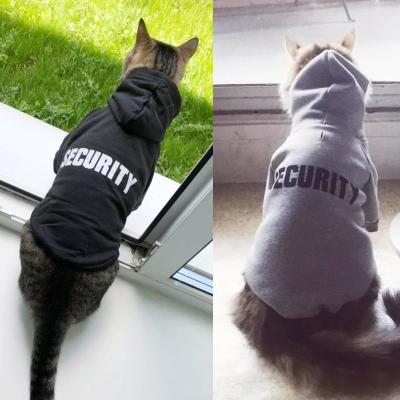 China Sudadera con capucha linda amistosa del gato de Eco, trajes calientes del animal doméstico para los pequeños perros en venta