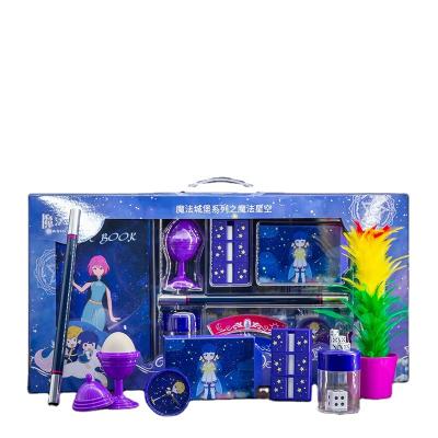 China High Quality Magic Castle Gift Box Children's Toys Beginner Puzzles Magic Props Magic Gift Box Set for sale