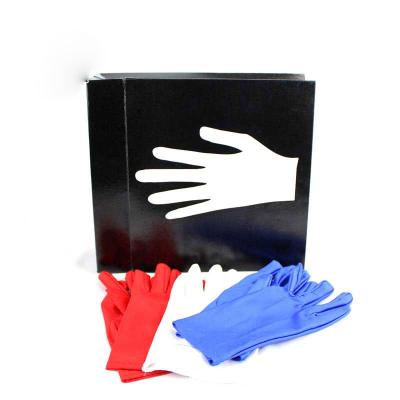 China Professional Gloves Color To Be Changed Magic Tricks Present Magic Trick Pocket Version Trick For Professional Magic Magician for sale