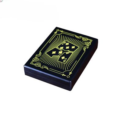 China Plastic Close-up Magic Tricks Beginner 1set Surprise Restore Box Black Broken Box Paper Cards Case Props Toys For Children for sale