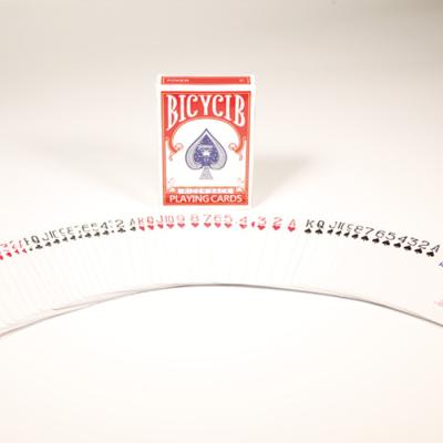 China Beginner Poker Secret Marked Cards See Through Simple But Unexpected Magic Poker Playing Cards Magic Toys Magic Props for sale