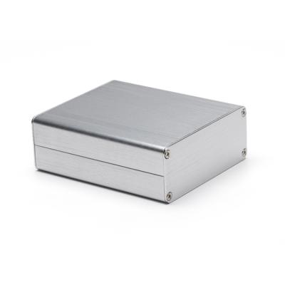 China Yongu Aluminum Machining Amplifier Case Digital Enclosure Audio Amplifiers Sound Aluminum Box for sale