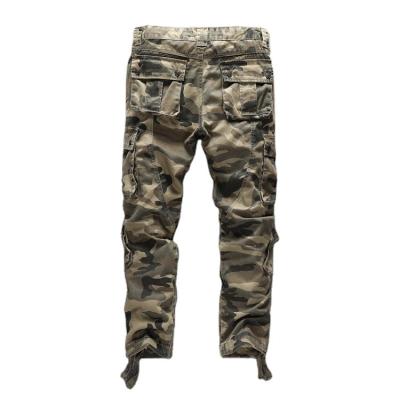 China Fashionable Men French Terry Tall Jogger Anti-Wrinkle Spring Plus Size Sweat Cargo Camouflage Pants With Pattern for sale