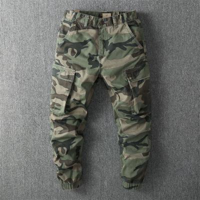 China Anti-Wrinkle High Quality Low Price Cotton Casual Pants Men Camouflage Trousers Military Cargo Pants For Men Army for sale