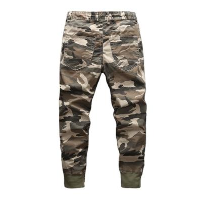 China Newest Design Anti-wrinkle Autumn 2021 Camouflage Casual Mens Pants Pants Fashions Sports Cargo Pants Men for sale