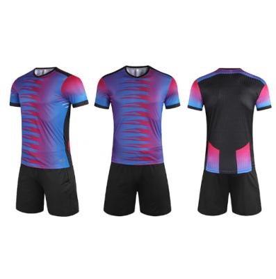 China Custom Moisture Wicking Thai Quality OEM Team Soccer Jersey Kits Sublimation Football Wear for sale