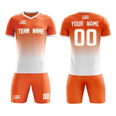 China Moisure Wecking/Quick Dry /Breathable Cheap Price Custom Sublimation Printing Team Football Tank Tops Mens Soccer Uniform Set for sale