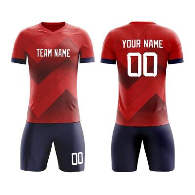 China Moisure Wecking/2020 New Custom Style Sublimation Soccer Jerseys Mens Football Wear Quick Dry /Breathable for sale