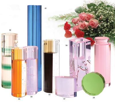 China Modern For Manufacture Clear Glass Vase Modern Clear Glass Vase Beautiful for sale