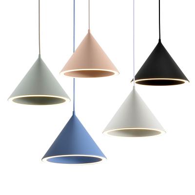 China Modern Colorful Single Dining Pendant Lamp Lights Home Decor Pendant Light for sale