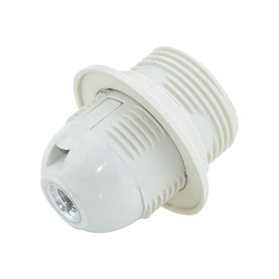 China Plastic E27 Screw Socket Holder Electric Lamp Holder Accessories For Lamp for sale