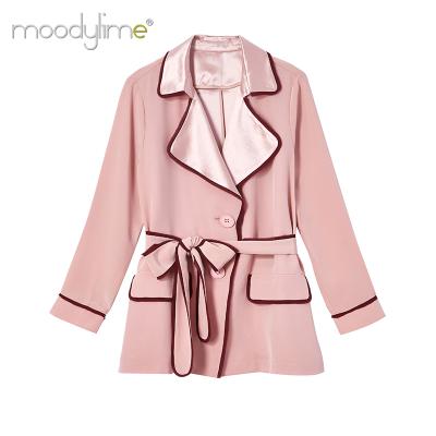 China Moodylime 2020 New Fashion Temperament Package Women's Suit Elegant Suit Acetate Fabric Anti-pilling for sale