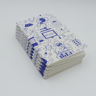 China New School Hardcover 2021 Notebook Yarn Compulsory Sewing Notebook A6 for sale