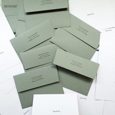 China paper & High End Cardboard Custom Printed Luxury Gift Card And Envelopes For Wedding Invitations for sale