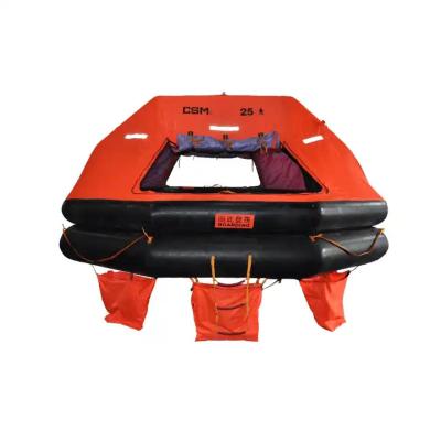 China CCS/EC Certified 6/8/10/12/15/1620/25/30/35person ATOB Marine Inflatable Liferaft for sale