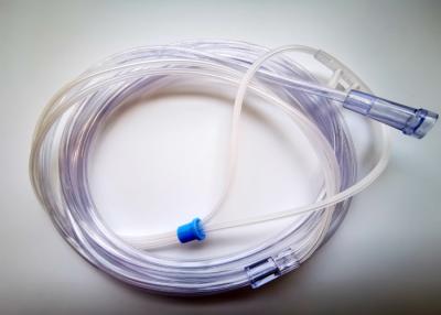 China Respiratory Medicine Straight Prong Nasal Cannula 2.1m Nasal Oxygen Cannula Pediatric for sale