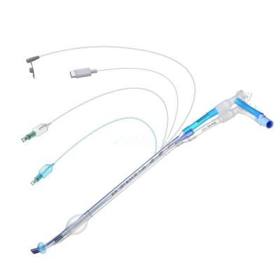 China Soft PVC Visual Double Lumen Et Endotracheal Tube For Surgical Anesthesia for sale