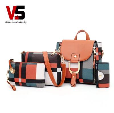 China Other new grace fashion brand handbags made in china bag female single shoulder oblique cross body 4 piece handbag set for sale