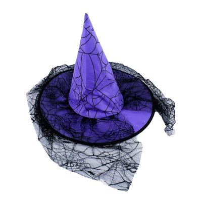 China AZO Free/Durable& Wholesale Reusable/Durable/Eco-Friendly Fancy Different Size Costume Party Witch Hat For Halloween for sale