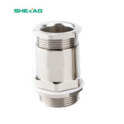 China wholesale brass unarmouring stainless steel cable glands m18 rope grip electrical cable gland for sale