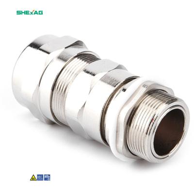 China Free sample m25 brass china explosion proof cable gland for sale