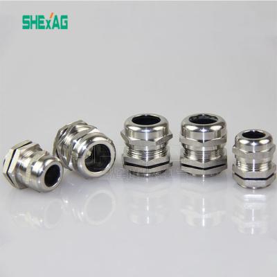 China Waterproof Electrical Device Low Price Stainless Steel Materials Rope Grabs Cable Gland Sizes M Thread G Thread PAGE Thread NPT Thread for sale