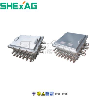 China Aluminum Alloy Brass Terminal Price Metal Electrical Junction Box for sale