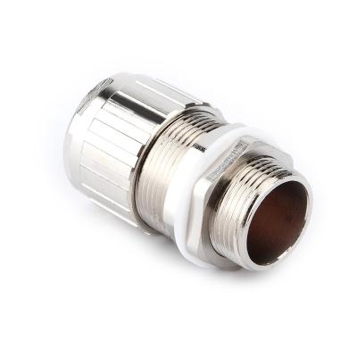 China Brass Shipping and Handling - Brass or BDM-15 Stainless Steel Material Explosion Proof Non-armoured Cable Gland with Nickel Planted for sale