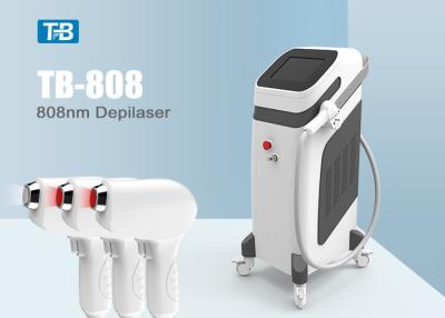 China 10 Million Shots 808nm Diode Laser Hair Removal Machine Triple Wavelength 12 Laser Barrs for sale