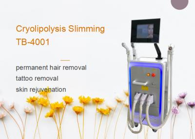 China Three Handles E-light IPL RF For Permanent Hair Removal / Acne Treatment for sale