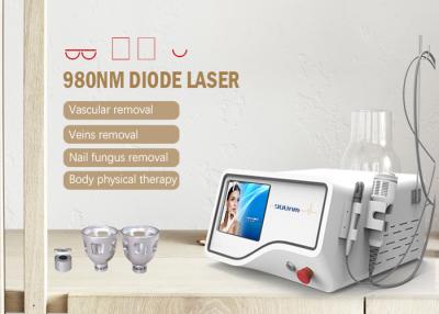 Cina 3 in 1 rimozione vascolare di Lazer 980 lazer portatile della macchina di rimozione della vena del ragno del laser a diodi di nanometro 980nm in vendita