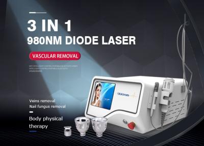 Cina Dispositivo vascolare 40w di rimozione della macchina di rimozione della vena del ragno del laser a diodi di rimozione 980 nanometro del vaso sanguigno del laser in vendita