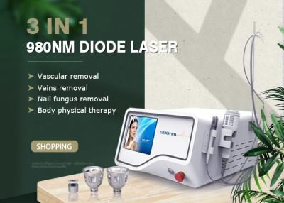 Cina Il laser vascolare del laser a diodi 980nm di rimozione venato la macchina di rimozione della vena del ragno del laser di rimozione 40W 980 nanometro in vendita