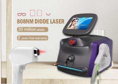 China Portable Diode 808nm Laser Hair Removal System / Permanent Lazer Hair Removal Machine 808nm Diode for sale