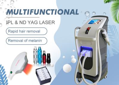 China vertical permanent ipl hair removal elight ipl nd yag laser depilation ipl skin rejuvenation system for sale