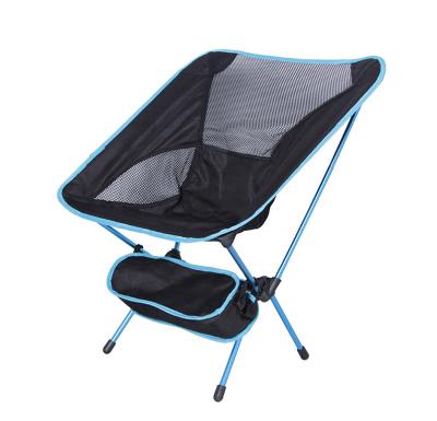 China Factory Supply Portable Collapsible Chair Beach Folding Moon Outdoor Portable Folding Camping Chair For Adults for sale