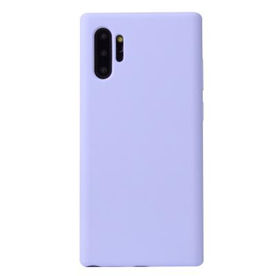 China 2021 Hot Selling Anti-fall Silicone Colorful Liquid Phone Case High Quality Mobile Phone Cover For Samsung S10 Plus/Samsung Galaxy Note 10 Plus for sale