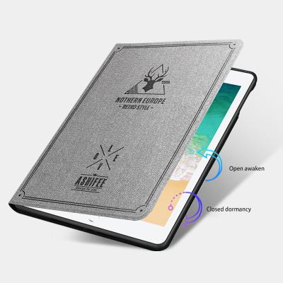 China 2021 Wholesale Hot Selling Anti-drop PU Material Tablet Case with Pen Slot for iPad mini4/5 for sale