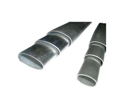 China Hot Selling Cheap Custom Steel Pipe Flat Oval Steel Tube For Building Material Oval for sale