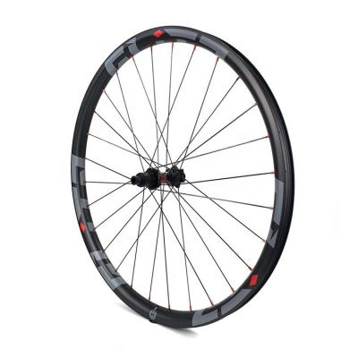 China PROLIV 29er Mountain Bikes Carbon Mountain Wheelset 29mm Depth 33mm Depth 33mm Width Asymmetric MTB Wheelset for sale