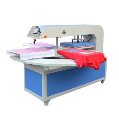 China Fabric Printing Factory 4 Station Chinese Automatic Digital T-shirt DIY Heat Transfer Heat Press Machine for sale