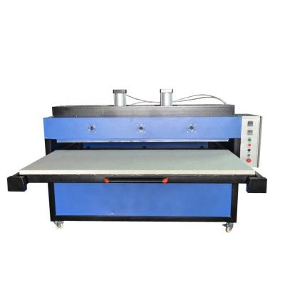 China Fabric Cutting Piece Large Flat Plate Polyester Fabric Heat Transfer Basics Advertising Banner Printing Heat Sublimation Machines for sale