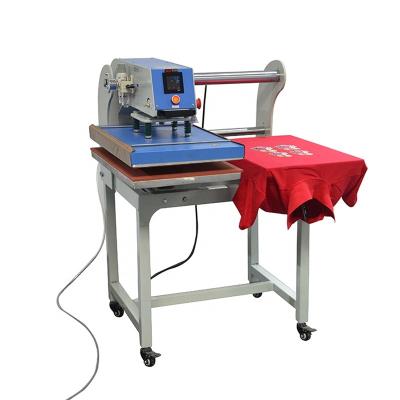 China Pneumatic T Shirt Double Station Baseball Jersey 10 In 1 Sublimation Transfer Heat Press Machine for sale