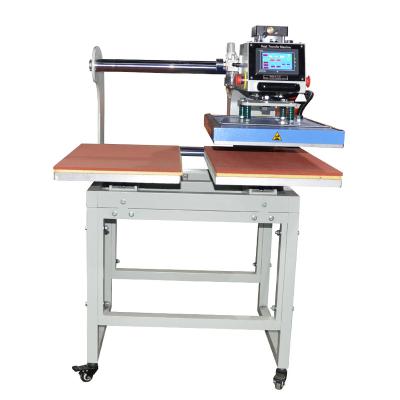 China Automatic Multifunction Cloth Printing / Digital Worktable Double Mode Maunal T-shirt Printing Heat Press Machine for sale